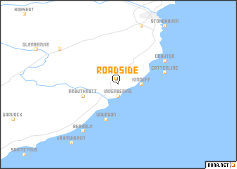map of Roadside