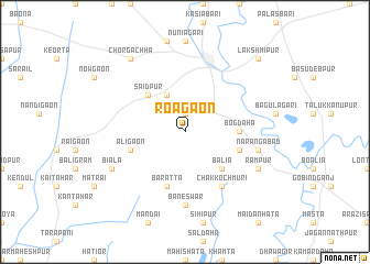 map of Roāgāon