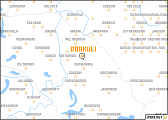 map of Roākuli