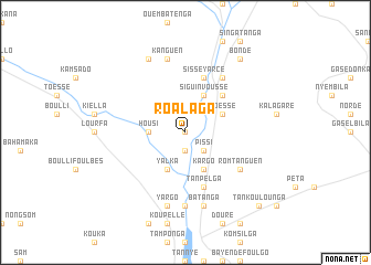 map of Roalaga