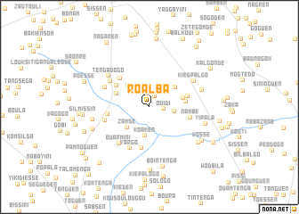 map of Roalba