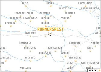 map of Roamers Rest