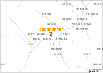 map of Roangafeno