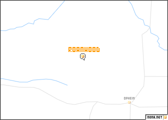 map of Roanwood