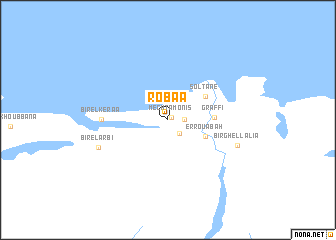 map of Robaa