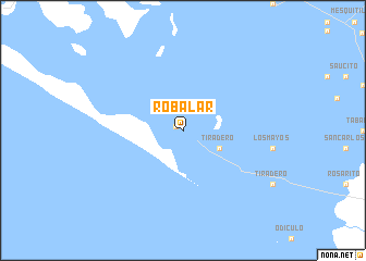 map of Robalar