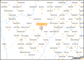 map of Robani