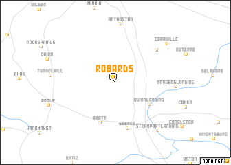 map of Robards