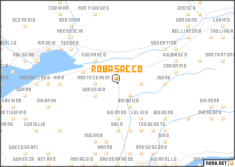 map of Robasacco