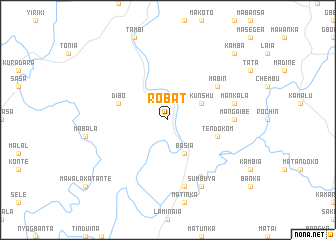 map of Robat