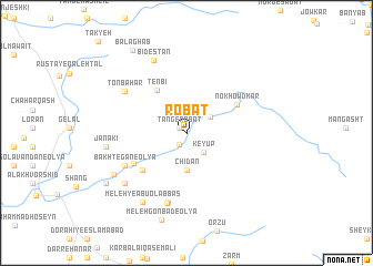 map of Robāţ
