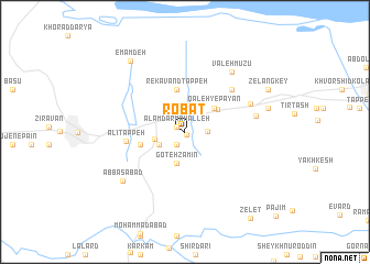 map of Robāţ