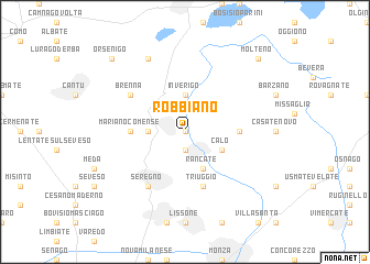 map of Robbiano