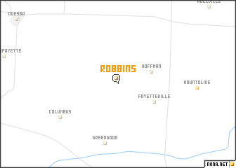 map of Robbins