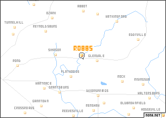 map of Robbs