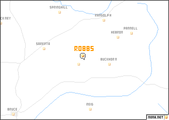 map of Robbs