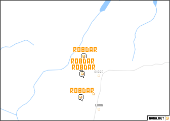 map of Robdār