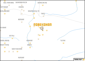 map of Rob‘-e Kohan