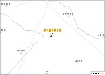 map of Roberto
