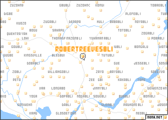 map of Robert Reevesbli