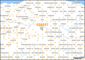 map of Robert