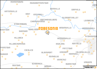 map of Robesonia