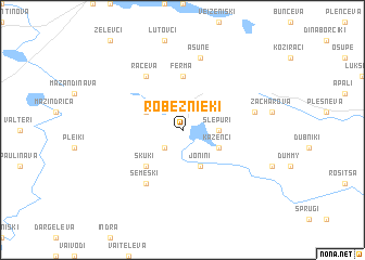 map of Robežnieki