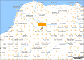 map of Robe