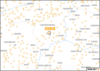 map of Robia