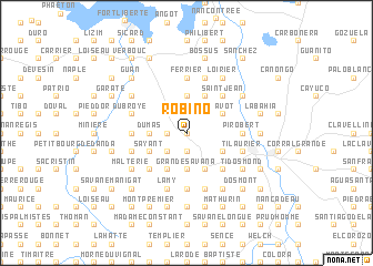 map of Robino