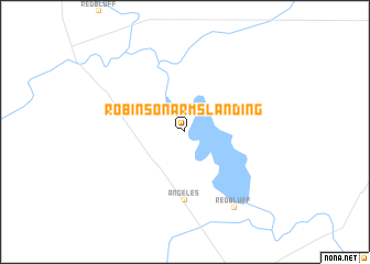 map of Robinson Arms Landing