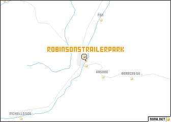 map of Robinsons Trailer Park