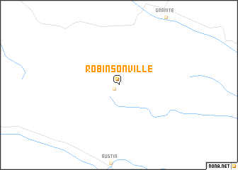 map of Robinsonville