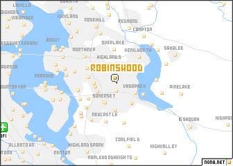 map of Robinswood