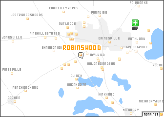 map of Robinswood