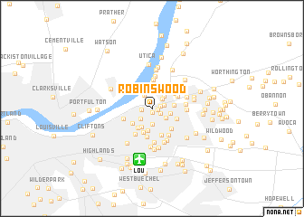 map of Robinswood