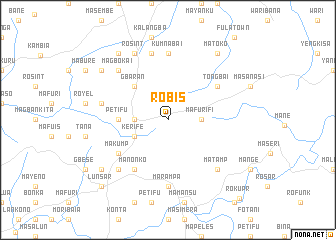 map of Robis