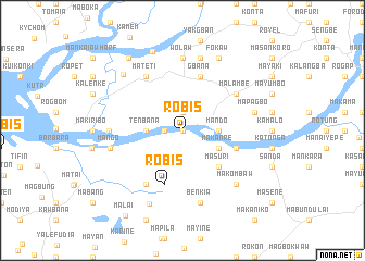 map of Robis