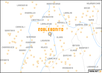 map of Roble Bonito