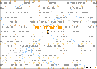 map of Robledo de Son