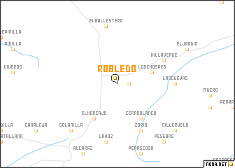 map of Robledo