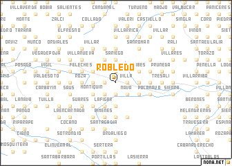 map of Robledo