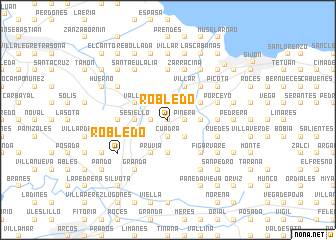 map of Robledo