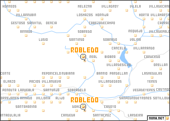 map of Robledo