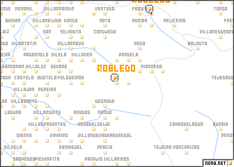 map of Robledo