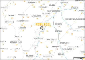 map of Robledo