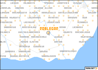 map of Roblegar