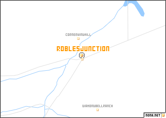 map of Robles Junction