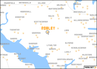 map of Robley