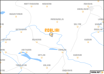 map of Robliai